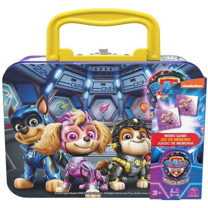 Spin Master Games 6067928 Master Paw Movie2 MemoGm MiniTin