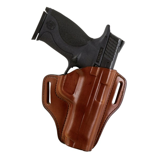 BIANCHI Government 1911 57 Remedy Holster (Tan, Right Hand), Size: 10 (25016)