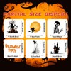 Halloween Window Stickers with Caution Tape 141PCS Halloween Decorations