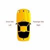 LH Mirror Glass fit for Volkswagen 2009-2017 CC 2009-2016 Eos