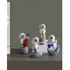 Paimuni Figurine Home Decor Resin Astronaut Statue Collectible Spaceman Sculpture