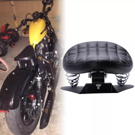 KEEPDSGN Motorcycle Spring Solo Seat For Harley Sportster Iron 48 883 1200 Chopper Bobber