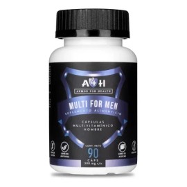 Multivitaminas Hombre Armor For Health 90 Caps Sin Sabor Con BCAA Creatina