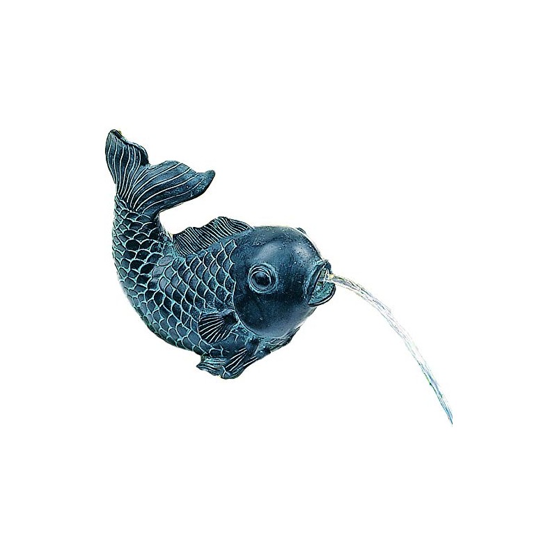 Heissner Pond Figurine Spears Fish Decor Bronze