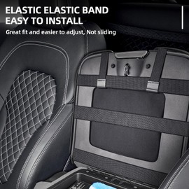 GAWAF Center Console Cover Fit for 2013-2018 Dodge Ram 1500 & 2013-2023 Ram 2500/3500/1500 Classic Model for Jump Seat Console, Comfortable Armrest Cover Protector Customized Car Accessories