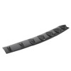 3 Pcs Chassis Deflector Universal Black Rear Lip Shark Fin