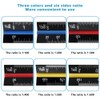 Metal Scale Ruler - 30cm Black Aluminium Triangular Scale Ruler