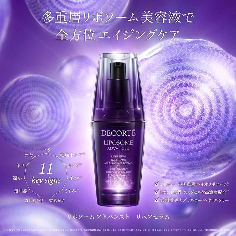 COSME DECORTE Cosmetic Decolte Lipo Somme Advanced Repair Serum, 2.5