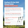 16 Pack Replacement Twisted Trimmer Line for EGO String Trimmers