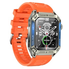 A33 1.91" IPS HD Calling Health with, SpO2, and Multi-Sport Modes - Black/Silver