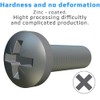 M6 x 35 mm Pan Head Screws with Phillips Head