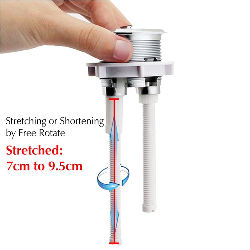 Owfeel Dual Push Flushing Toilet Button Toilet Tank Button 38