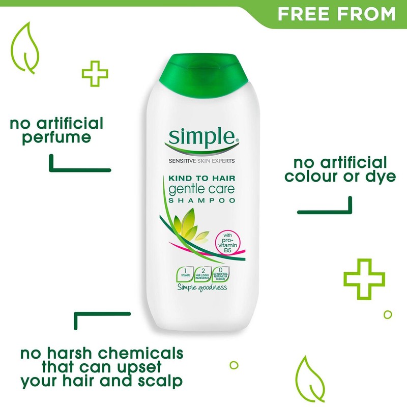Simple Simple Kind to Hair Gentle Care Shampoo 200 ml