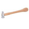 Mini Hammer High Carbon Steel Round Head Ergonomic Wooden Handle