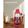 Ihomekee Espresso Machine, 3.5Bar Espresso and Cappuccino Machine with Preheating