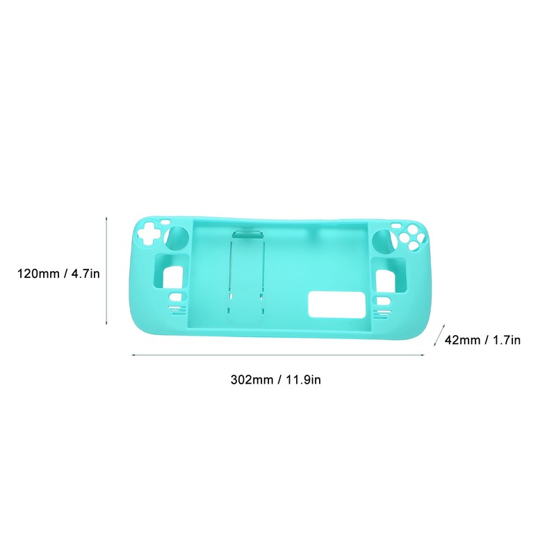 Kickstand Case for Steam Deck Hands Free Full Protection Fingerprint