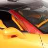 Front Windshield A-pillar Cover Trim Compatible with Corvette C7 Stingray