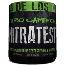 Nitratest Pre-Workout 300 G Puro Campeón, sabor uva