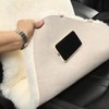AGFNGE Natural Fur Sheepskin Universal car seat Covers for seat