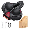 YOUNGDO Ultra Comfortable Bike Saddle, Ergonomic Design, Hollow Design, Double