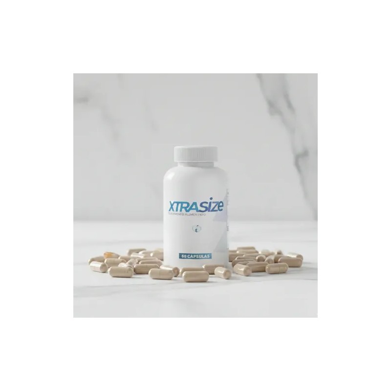 Xtra Size Suplemento Alimenticio 60 Caps Extracto De Maca Sin