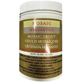 Mosaic Mercantile Premix Grout, 8-Ounce, White