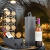 RYDDOY Wine Gift Box, 12.8x3.7x3.7 Inches Black Wine Bottle Boxes