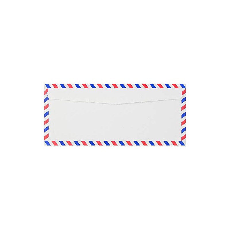 JAM PAPER #10 Airmail Envelopes - 4 1/8 x 9
