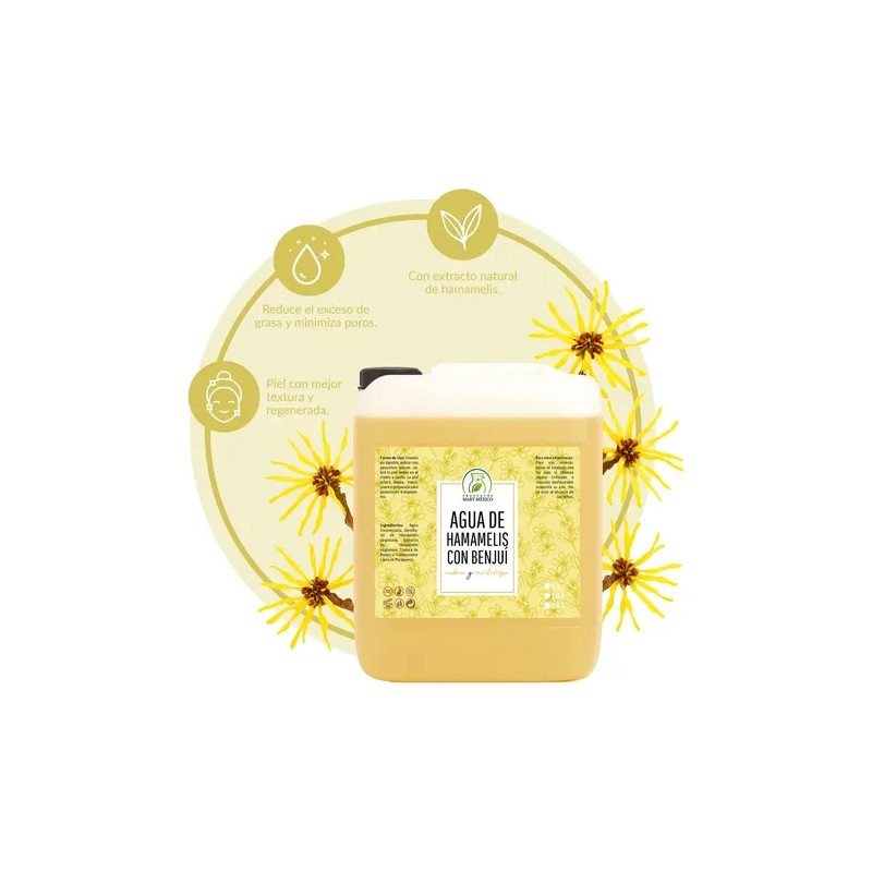 Productos Mart Mexico Agua de Hamamelis y Benjuí Tónico Facial