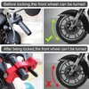 Windance Motorcycle Anti Theft Lock,Heavy Duty Front Brake Lock,Throttle Grip
