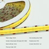 COB LED Strip Light High Brightness Adhesive Flexible Double Row