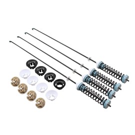 ApplianPar W11396716 Washer Suspension Rod Spring Damper Assembly Kit for Whirlpool Kenmore Maytag Washing Machine WTW6120HW1 WTW6120HW2 Replaces W11171694, 4961417, AP6974115