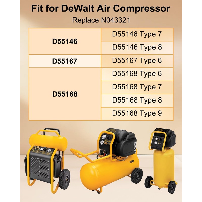 HUFEWU N043321 Air Compressor Rocker Switch Fit for DeWalt D55146