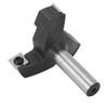 1/2in Shank Insert Style Spoilboard Bit 3 Blade T Shaped
