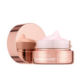 FOREO SUPERCHARGED Night Mask - Night Moisturiser - Deep Replenishing Moisturiser for the Face - Hyaluronic Acid and Polyglutamic Acid - Rejuvenating - Vegan - 75 ml