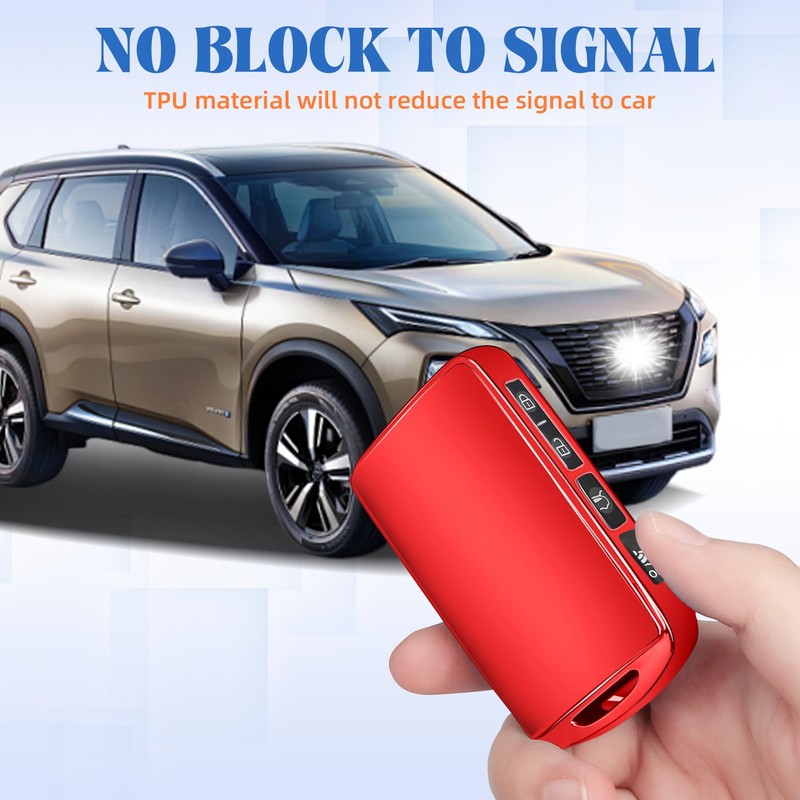 QBUC for Mazda Key Fob Cover,TPU Protector Key Holder with