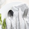 24x 19.5cm Economy Stainless Steel Dinner Forks - Silver Metal