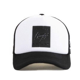 Thuglife Logos in The Box Trucker Hat Mesh Cap Baseball Cap for Men Women (White/Black, S~L (54cm~59cm=21 1/8"~23")), White