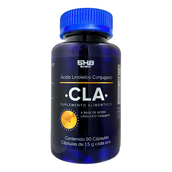 5h8 Cla Acido Linoléico Conjugado Natural 90 Cápsula Blanda Sabor