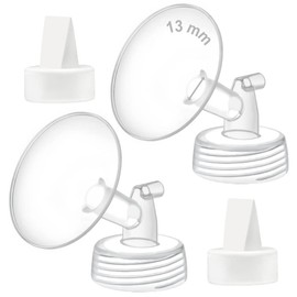 Maymom Brida De 13 Mm Y Válvula De Pico De Pato Compatible Con Spectra S1 Spectra S2 Spectra 9 Plus Piezas No Originales De La Bomba Spectra Reemplace Las Piezas De La Bomba Spectra S2 Brida Spectra Válvul