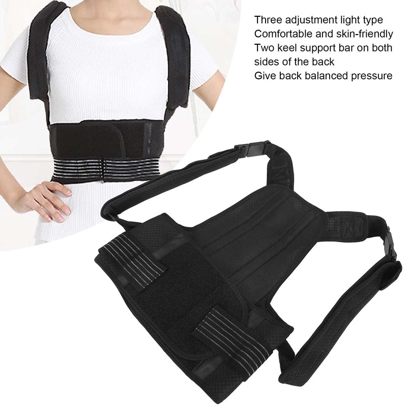 Adjustable Hunchback Correction Belt Posture Corrector Brace Keel Back Spine