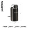 Proctor Silex Electric Coffee Grinder for Beans, Spices and More,