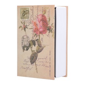 Caja Fuerte Libro Secreto con Llave - Alcancía Disimulada para Joyas/Dinero 18x11.6x5.5cm - Páginas Reales, Diseño Clásico - Ideal para Hogar/Viaje/Regalo