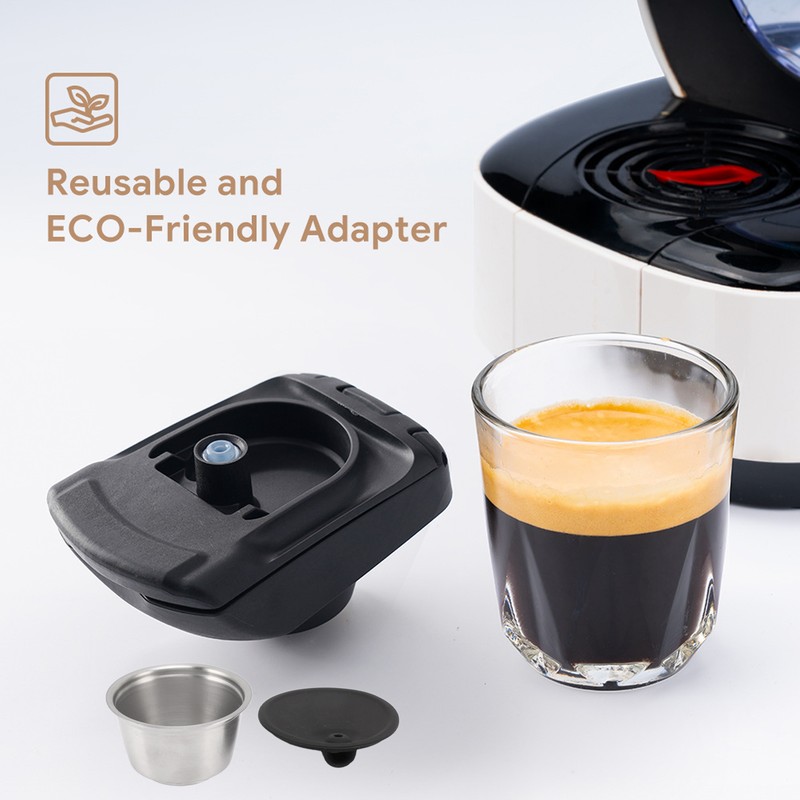 Coffee Pod Adapter Reusable Coffee Machine Accessories For DOLCE For