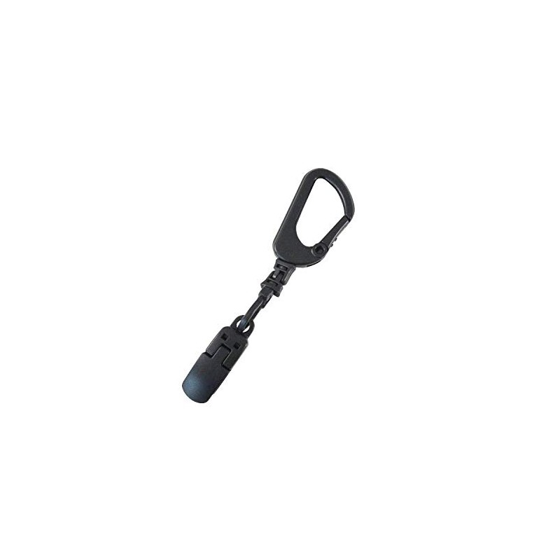 Hawkeye [Black] Putter Cover Holder, Carabiner Power Clip for Grabbing