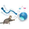 Giociv Interactive Cat Toys Ball for Indoor Cats Fast Rolling