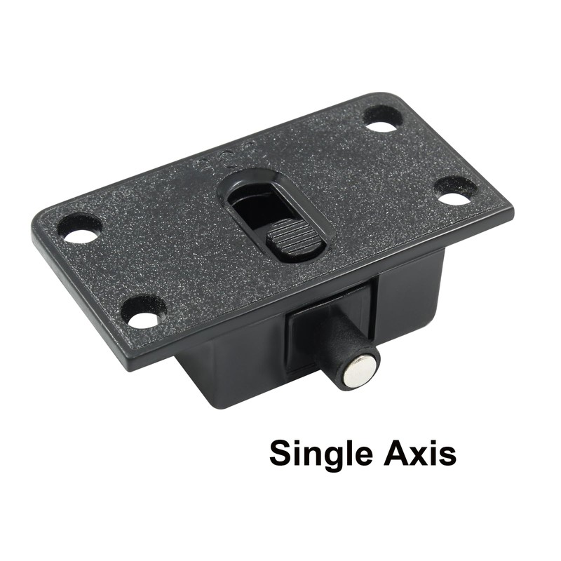Litoexpe 2 Pair Sliding Cabinet Door Hardware, ABS Single Wheel