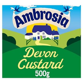 Ambrosia Ambrosia Ready-to-Eat Creamy & Delicious Devon Custard Carton, 500 g (Pack of 1)