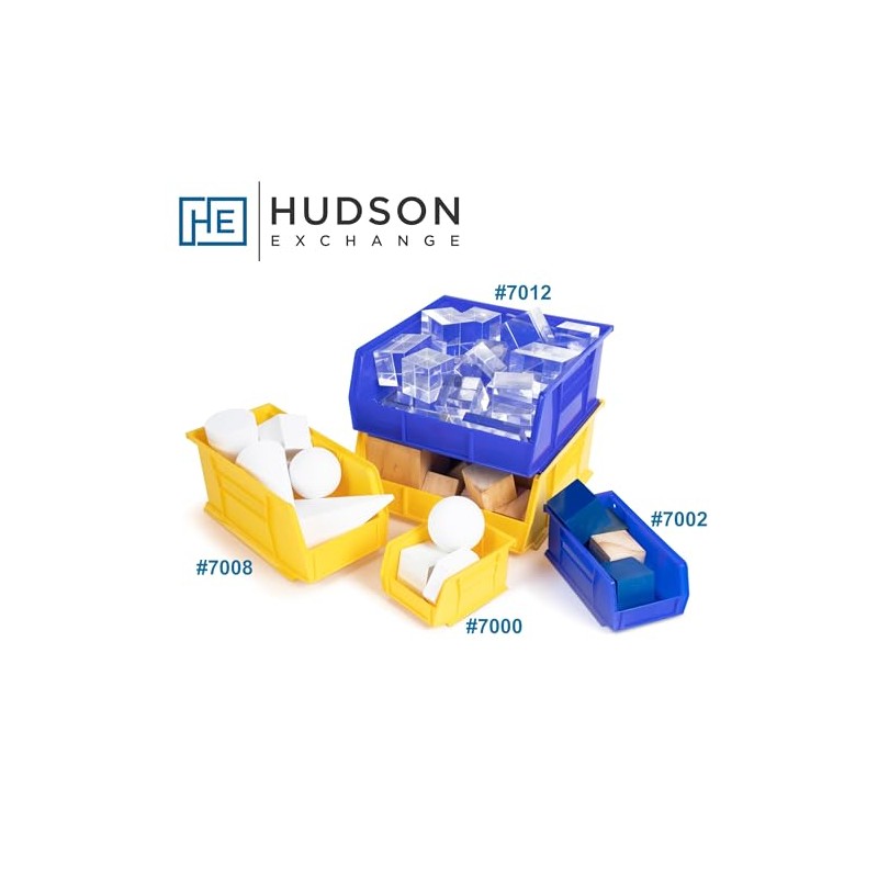 Hudson Exchange 5-1/2" x 4" x 3" Plastic Stackable Storage
