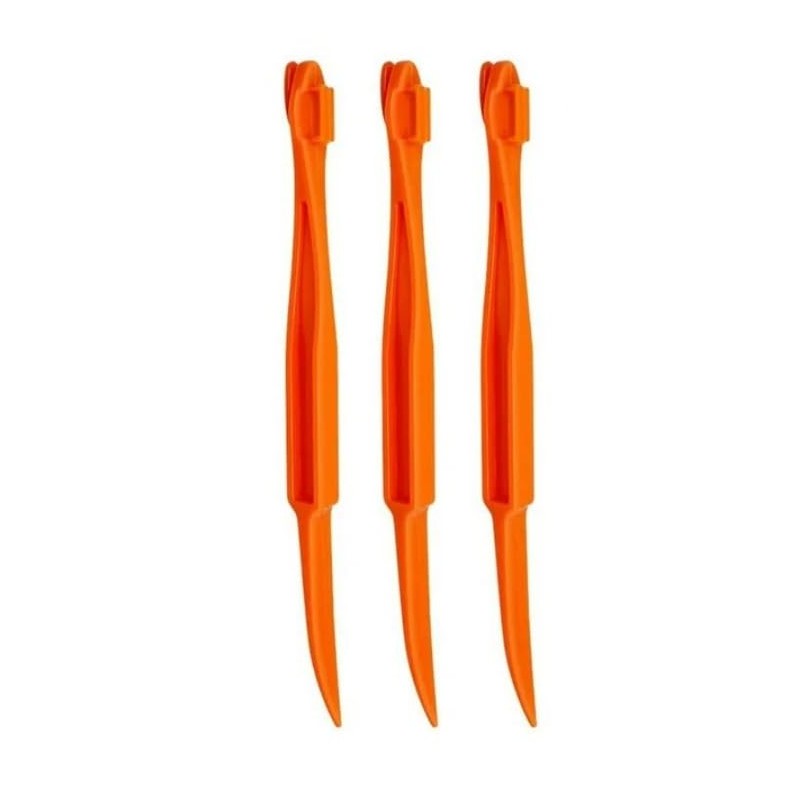 2 Pcs Orange Peeler Tools Citrus Peel Cutter Plastic Easy